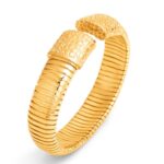 Bracciale Raspini Tubogas Croco Dorato