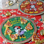 Piatto panettone Winter Magic Minnie Mouse di Egan