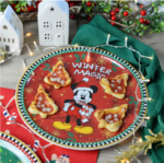 Piatto panettone Winter Magic Micky Mouse di Egan - immagine 3