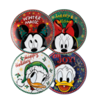Set 4 piattini dolce Winter Magic di Egan