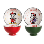 Set 2 coppette Winter Magic Mickey Mouse Minnie Mouse di Egan