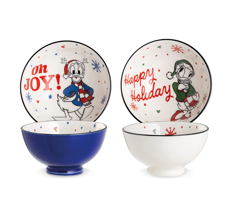 127015-2 Set 2 coppette Winter Magic Donald Duck Daisy Duck di Egan - immagine 1