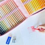 TINTA UNITA Astuccio 110 Colori – Skyline Color - Art Box Rosa Glitter - immagine 2