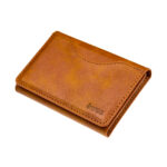 TECHMADE Portafoglio Smart Wallet Classic Brown Color