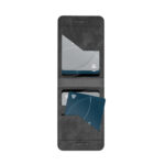 TECHMADE Etres Smart Wallet Compatto Portacarte Aggancio Magsafe Black - immagine 2