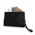 TECHMADE Etres Handbag Black in Similpelle con Zip e Tracolla - immagine 7