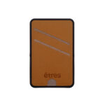 TECHMADE Etres Powerbank Wireless 5000 Max con Portacarte Brown - immagine 4