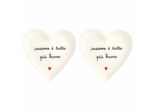 Set 2 piatti a cuore Insieme tutto è più buono di Simple day - immagine 2