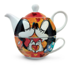 Teiera con Tazza Mickey e Minnie di Egan