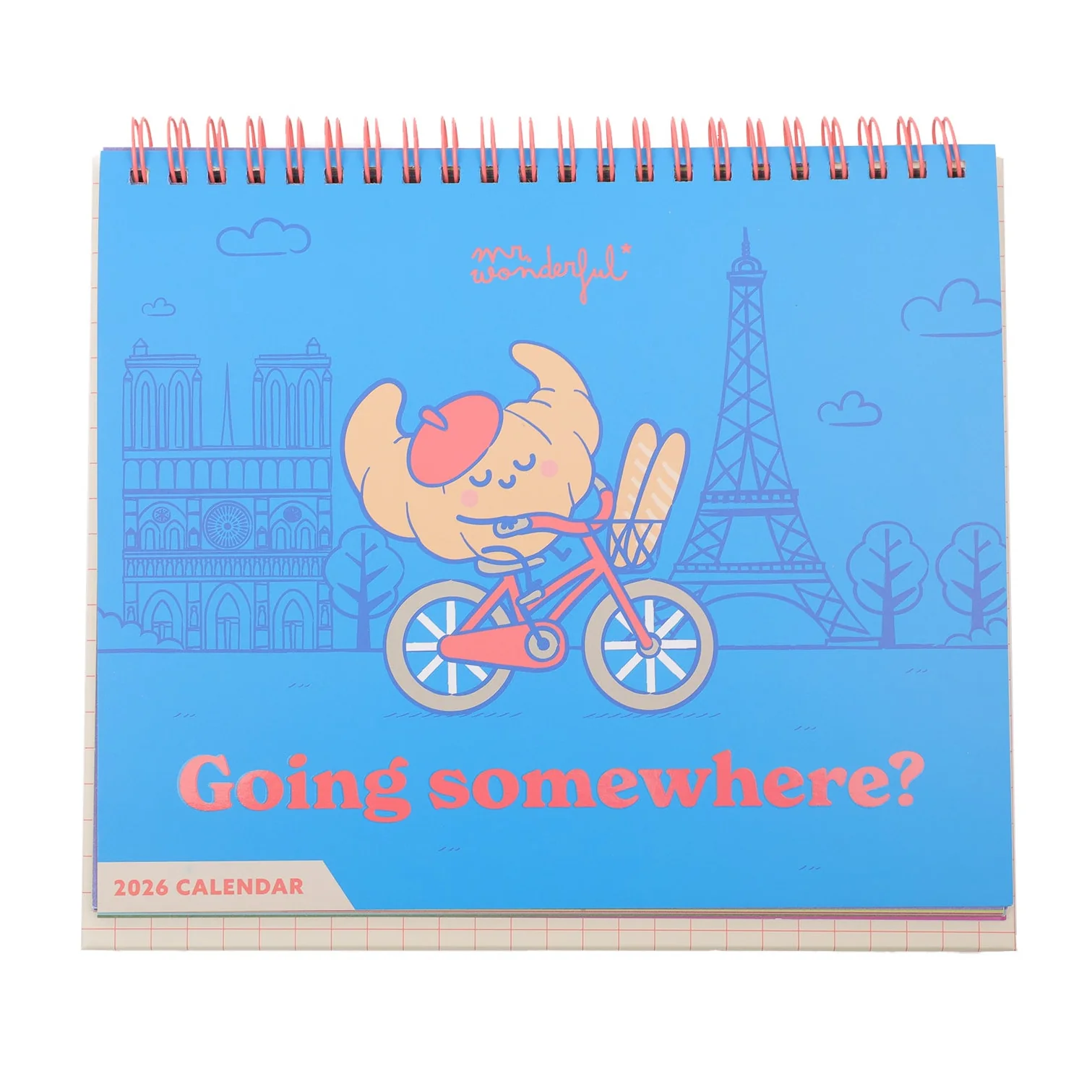 mrw-8445641069283-Desk-Calendar-2026-Going-Somewhere_UN_01 MR. WONDERFUL Calendario da Tavolo 2026 - Going Somewhere? - immagine 1