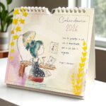 AKENA Calendario da Scrivania 2026 – Illustrazioni ad Acquerello